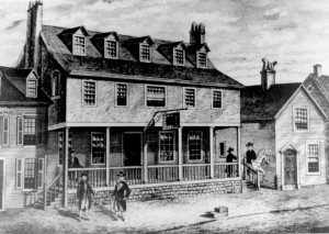 Tun Tavern at the Revolutionary War "The Birthplace of the Marines"